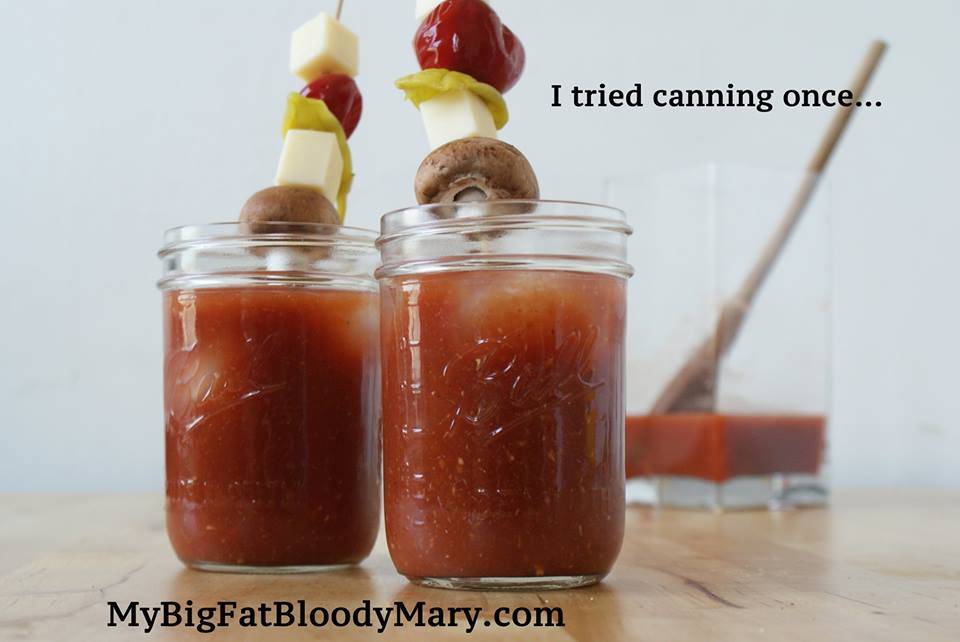 canning bloody Mary mix