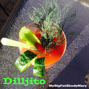 dilljito bloody Mary recipe