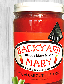 Nutrition fact Backyard Mary bloody Mary Mix