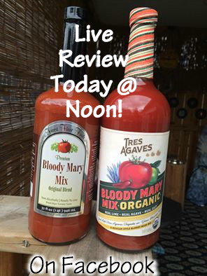 live review tres agaves and Forest Floor bloody Mary mixes